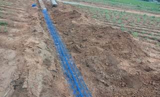 Ligne de conduite d’eau